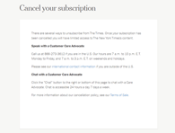 Screenshot taken from the the New York Times, www.nytimes.com. Source: Deceptive Patterns, www.deceptive.design
