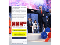 Screenshot from the Official Website of Donald J. Trump for President. Source: Deceptive Patterns, www.deceptive.design