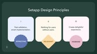Setapp Design Principles